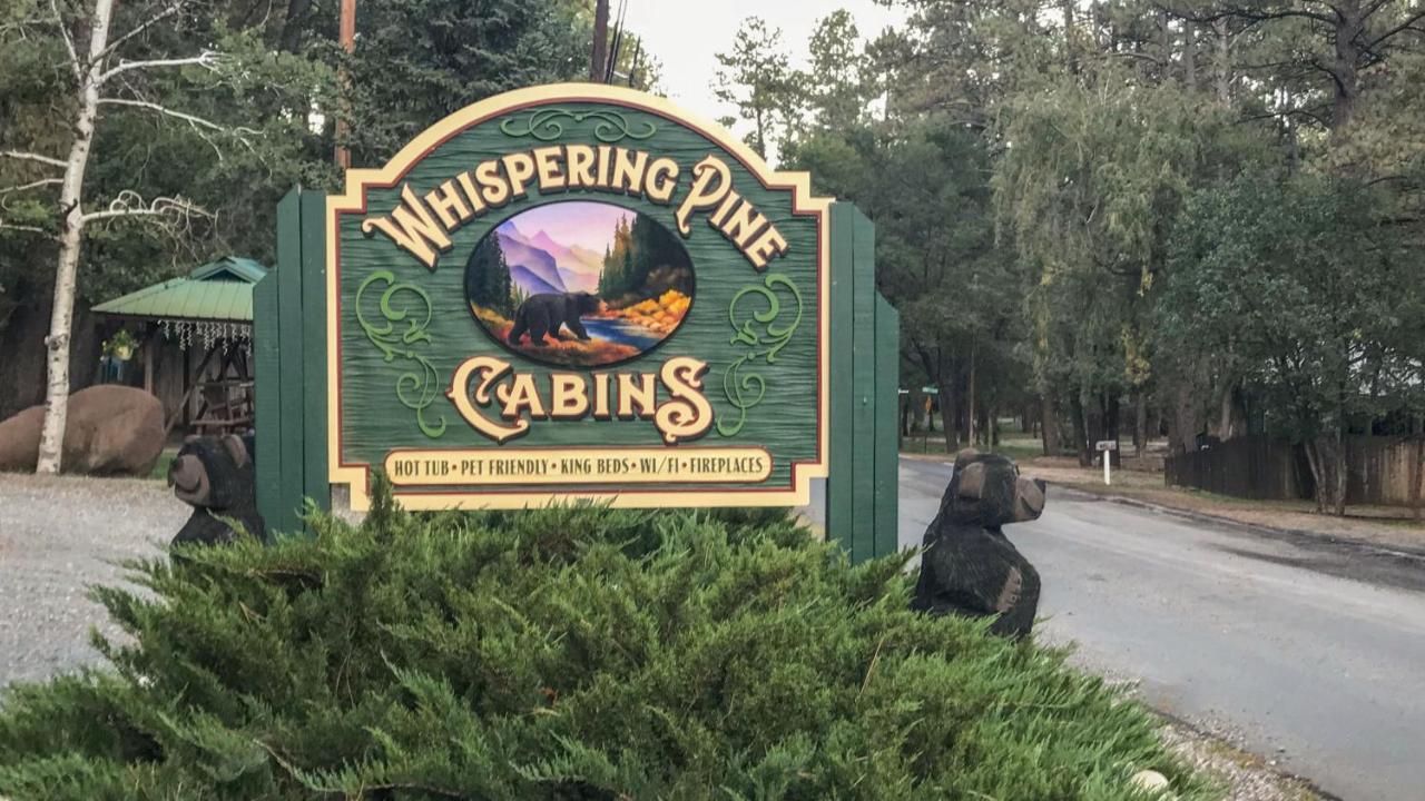 Whispering Pine Cabins Ruidoso Eksteriør bilde